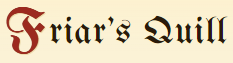 Friar's Quill wordmark